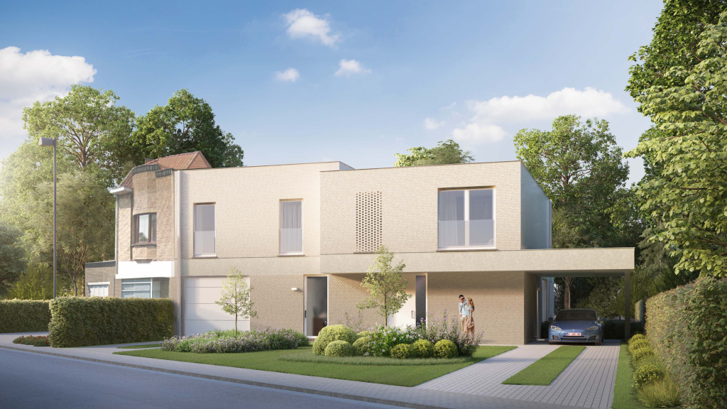 Bostoen nieuwbouwwoningen IrisHof in Drongen (uitverkocht)