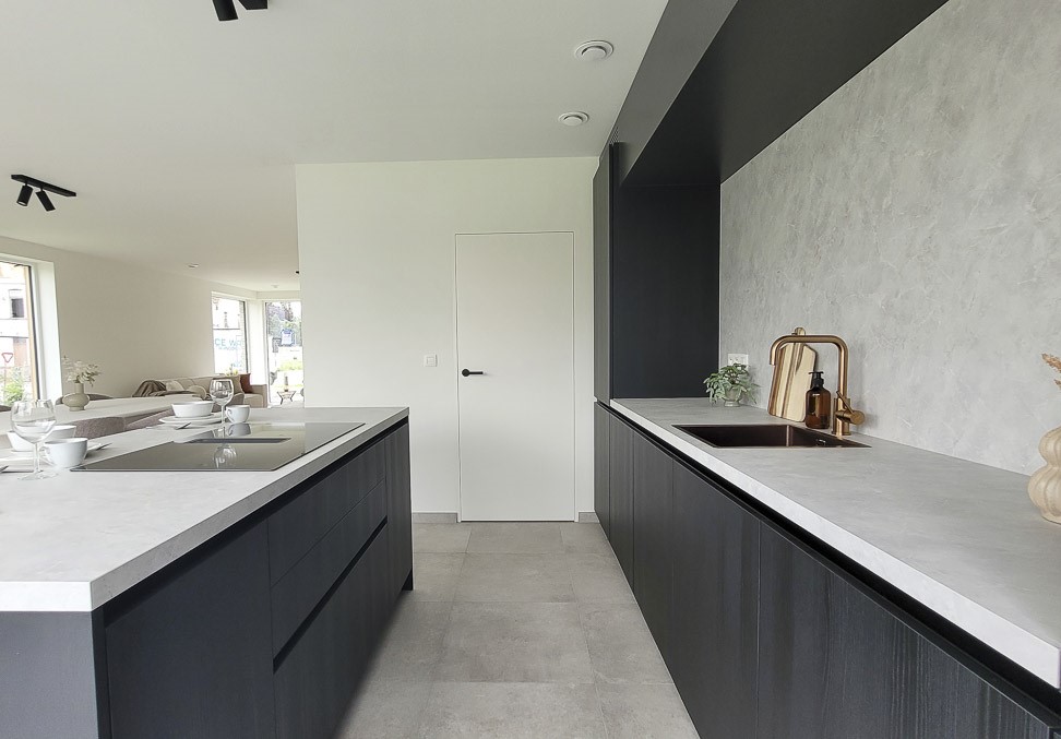 Bostoen RivaHof Dentergem stijlvolle kijkwoning keuken
