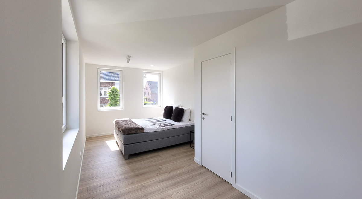 Bostoen Het GoudenHof kijkwoning in Marke slaapkamer 1