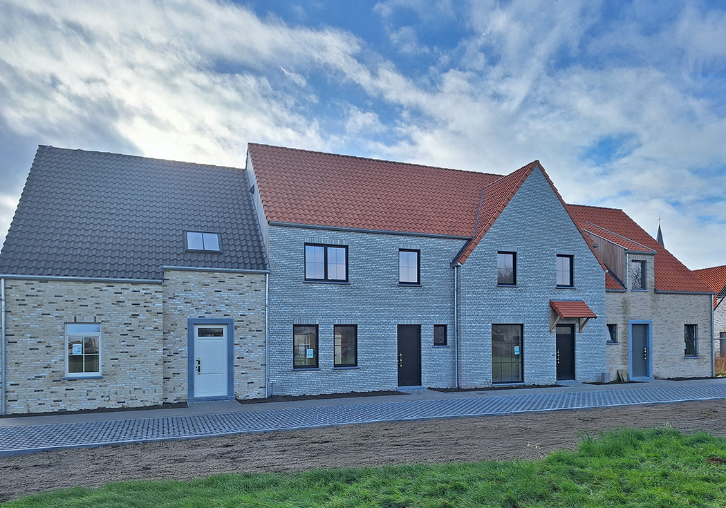 Bostoen Landelijke nieuwbouwwoningen Ramskapelle Hof Teghelrie
