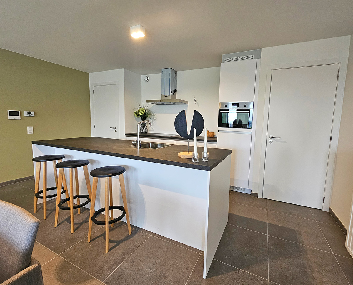 Bostoen Nieuwbouwappartementen Rumbeke Residentie Camiel Keuken