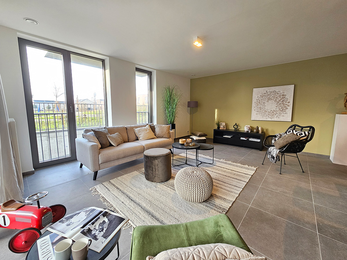 Bostoen Nieuwbouwappartementen Rumbeke Residentie Camiel Leefruimte