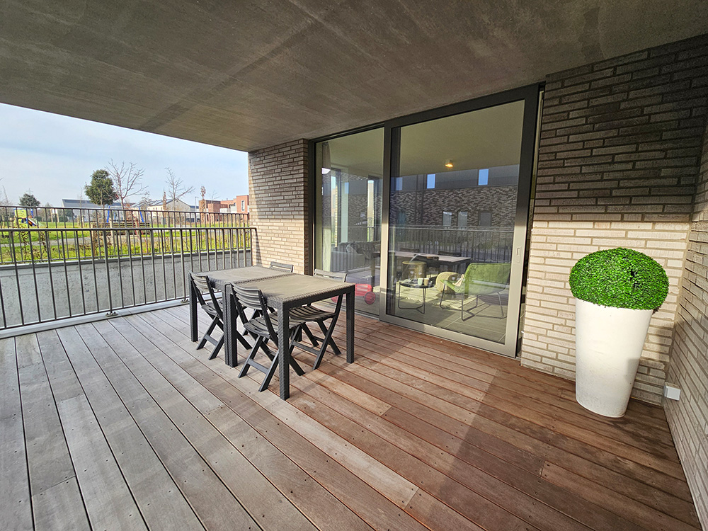 Bostoen Nieuwbouwappartementen Rumbeke Residentie Camiel Terras