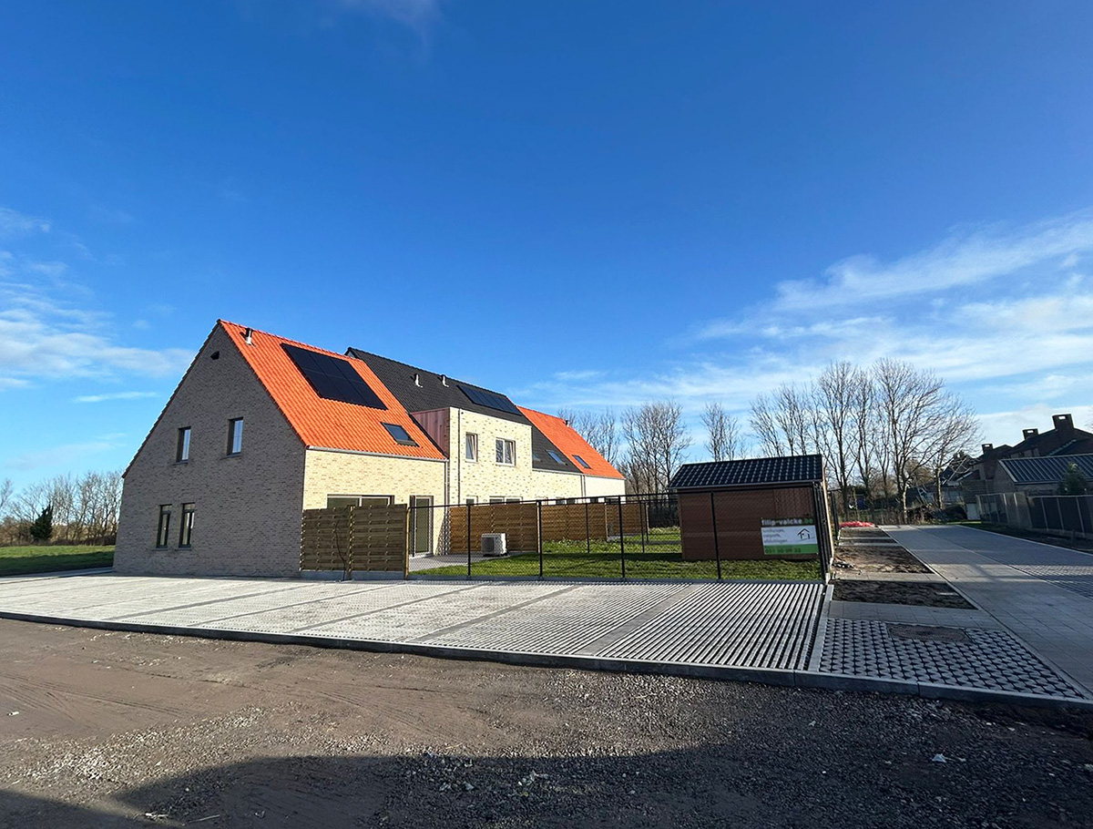 Bostoen Landelijke nieuwbouwwoningen Ramskapelle Hof Teghelrie