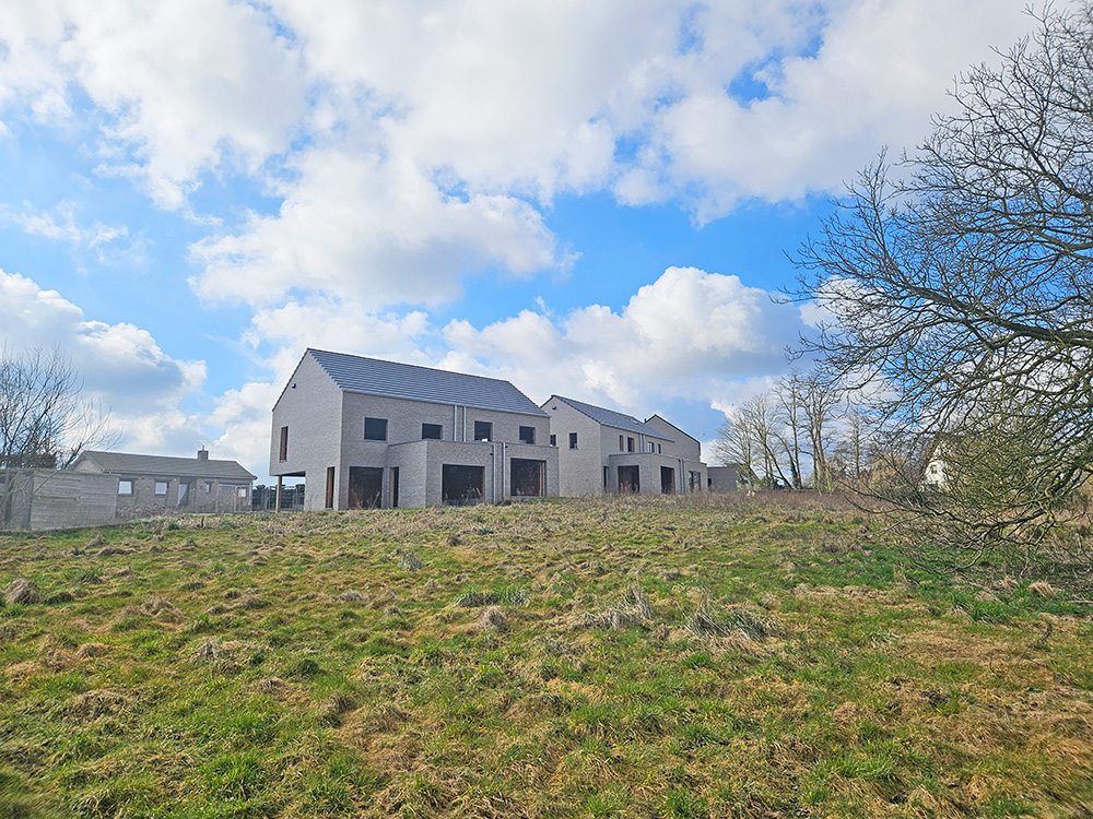 Bostoen Ruime gezinswoningen Asse Hof Orisun Tuin
