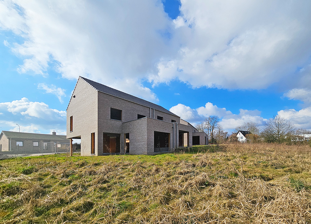 Bostoen Ruime gezinswoningen Asse Hof Orisun Tuin