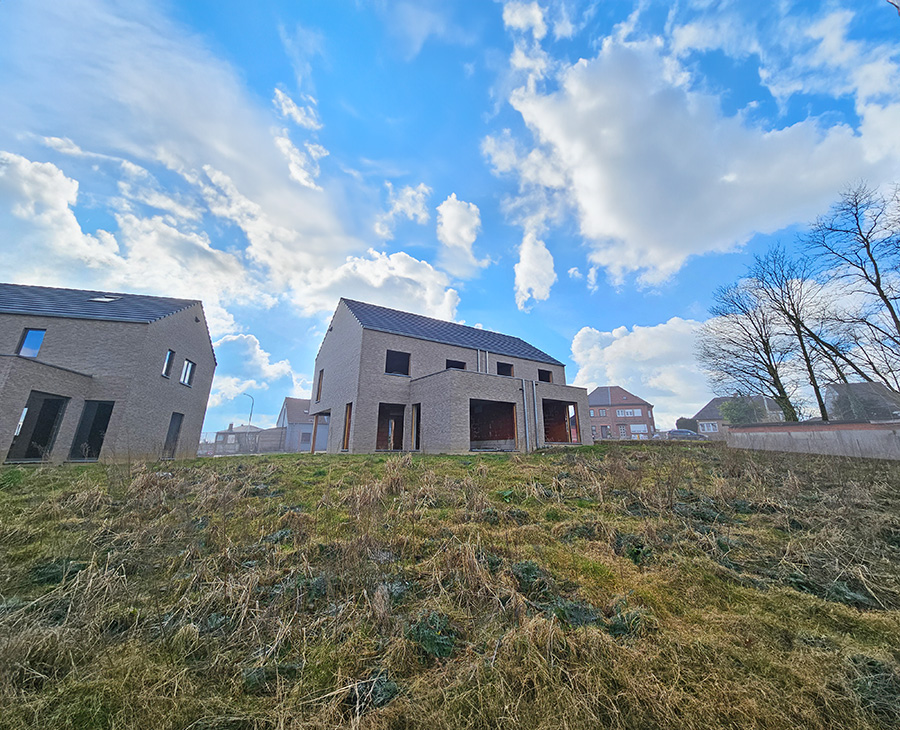 Bostoen Ruime gezinswoningen Asse Hof Orisun Tuin