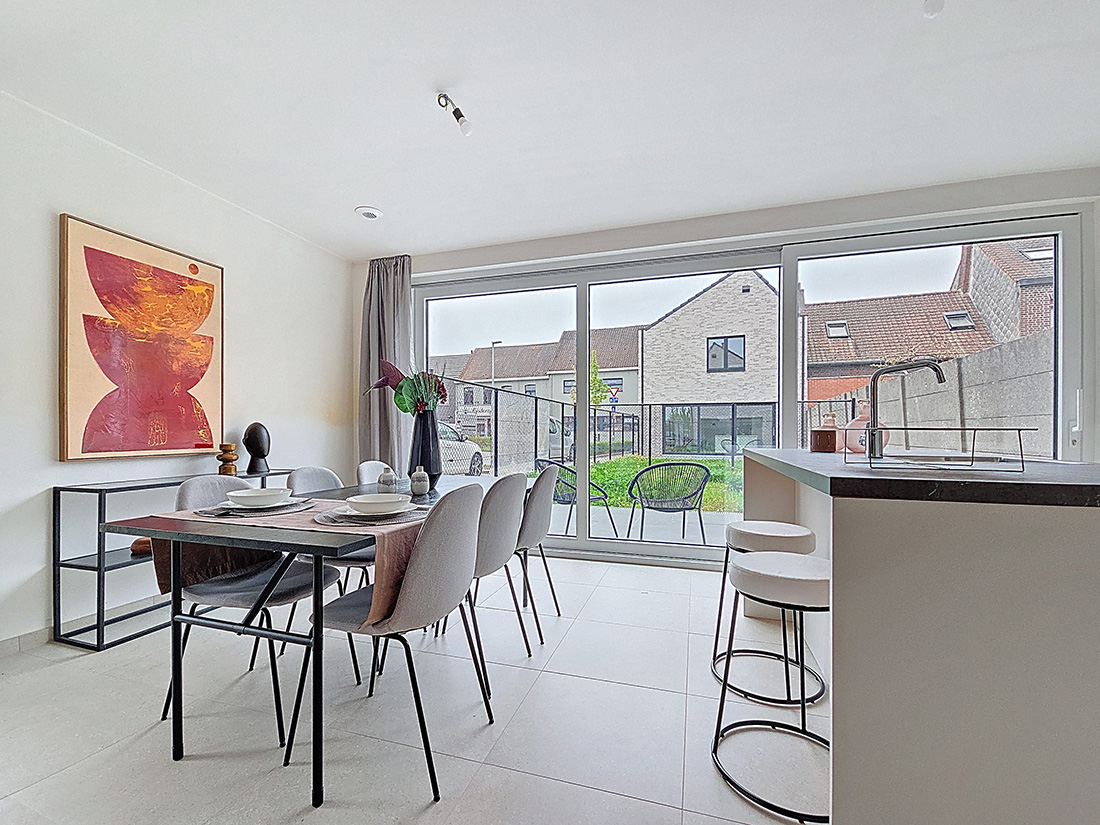 Bostoen Energiezuinige woningen Marke Het GoudenHof Leefruimte Keuken Instapklaar