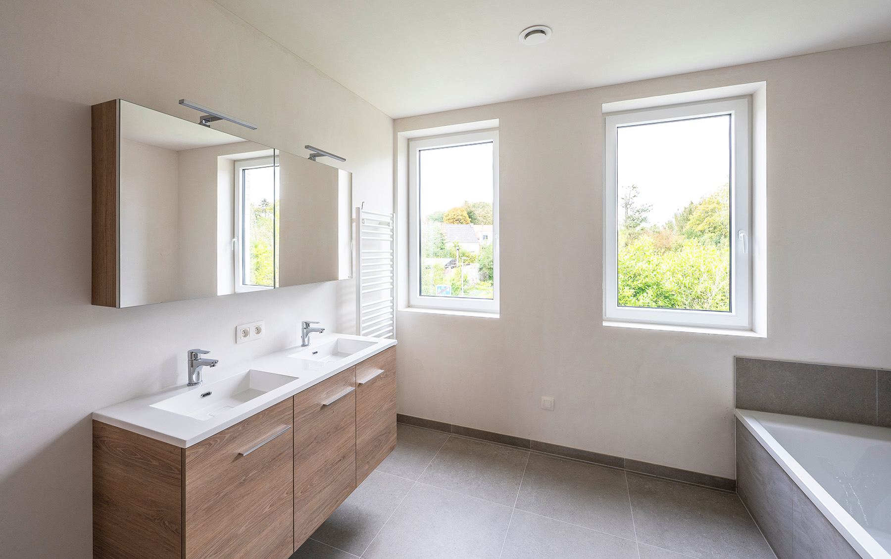 Bostoen Energiezuinige woningen Marke Het GoudenHof Badkamer