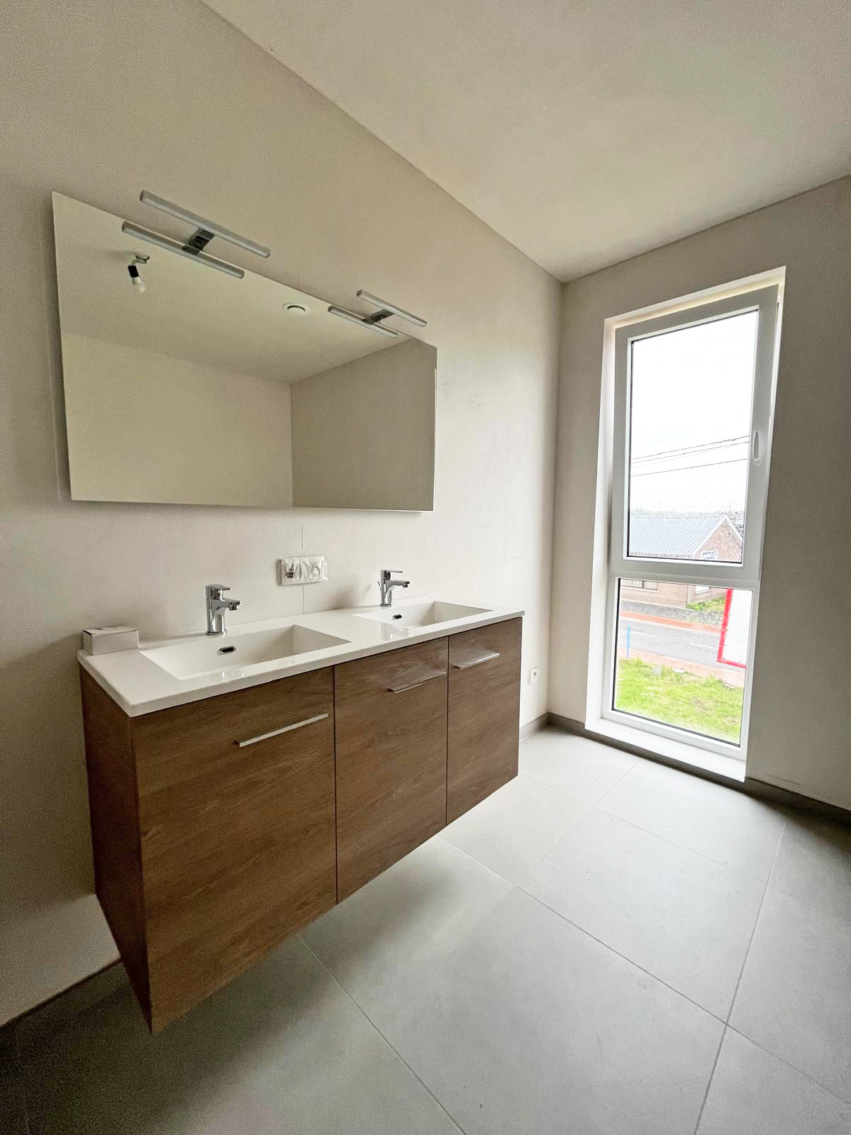 Bostoen Nieuwbouwwoning Tielt-Winge FruitHof Badkamer Instapklaar