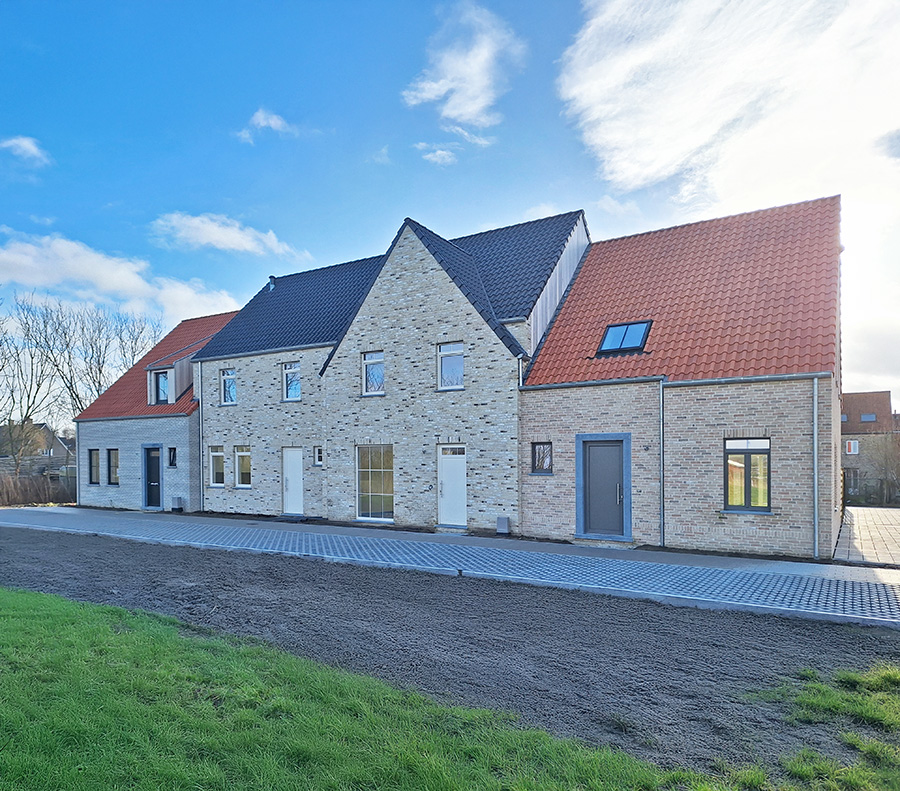 Bostoen Landelijke nieuwbouwwoningen Ramskapelle Hof Teghelrie