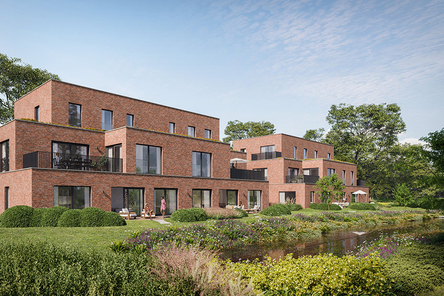 Bostoen Moderne nieuwbouwappartementen Merelbeke De Lijsters