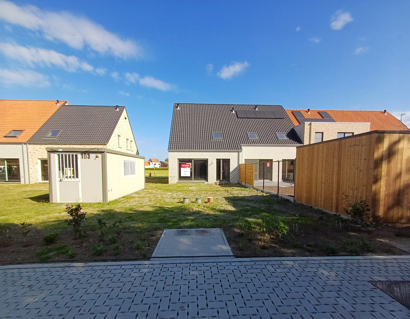 Bostoen Landelijke nieuwbouwwoningen Ramskapelle Hof Teghelrie