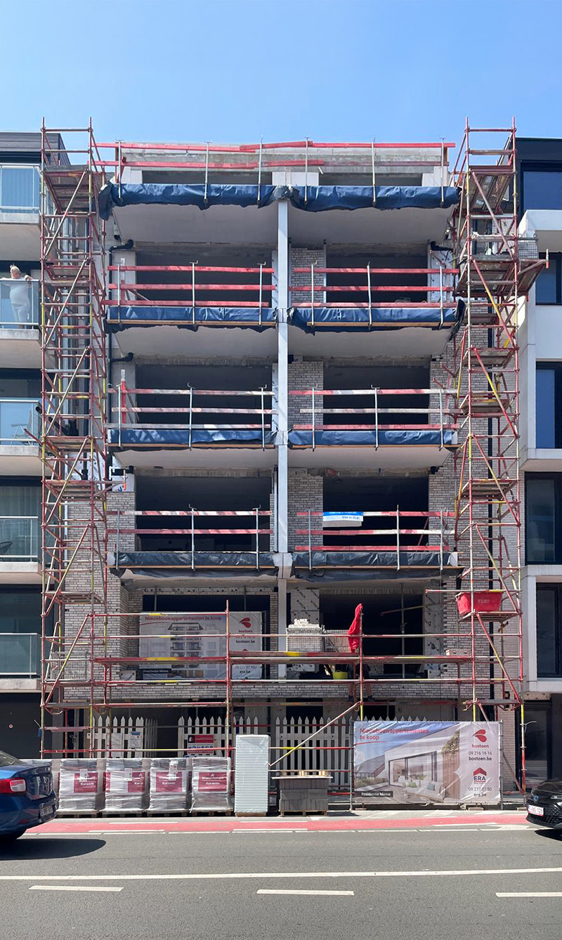 Bostoen Moderne nieuwbouwappartementen Oostende Residentie Minne