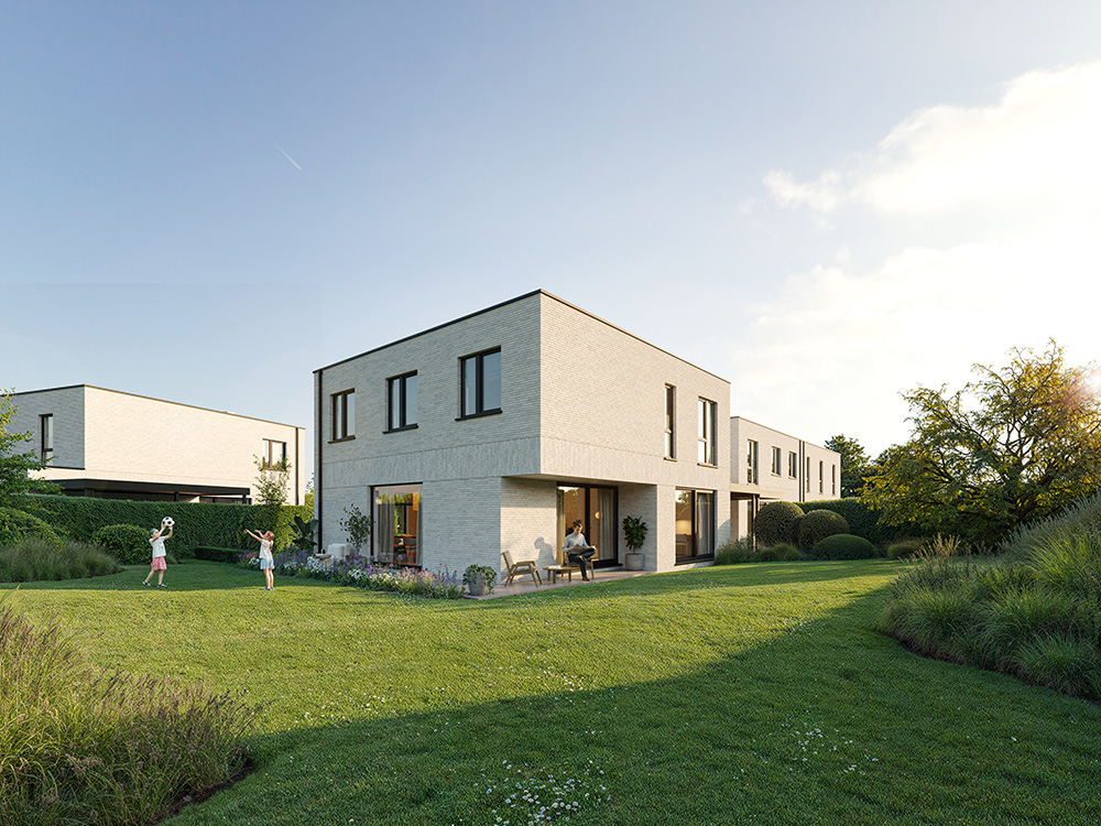 Bostoen Moderne nieuwbouwwoningen Erpe-Mere Sint-Antoon