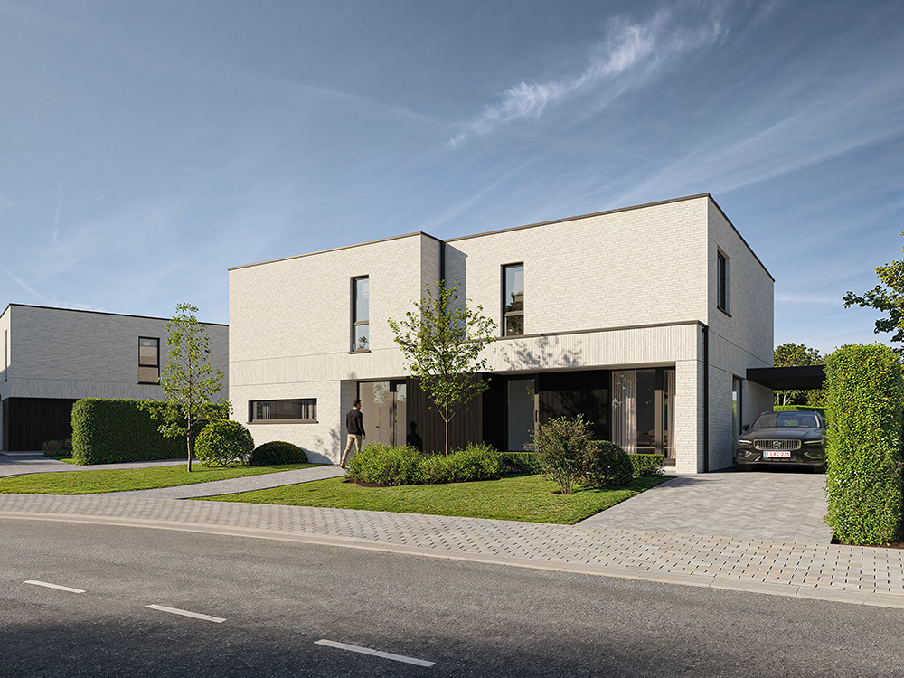 Bostoen Moderne nieuwbouwwoningen Erpe-Mere Sint-Antoon
