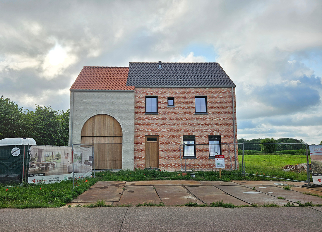 Bostoen Pastorijwoningen Nieuwbouw Wachtebeke Hof Langelede